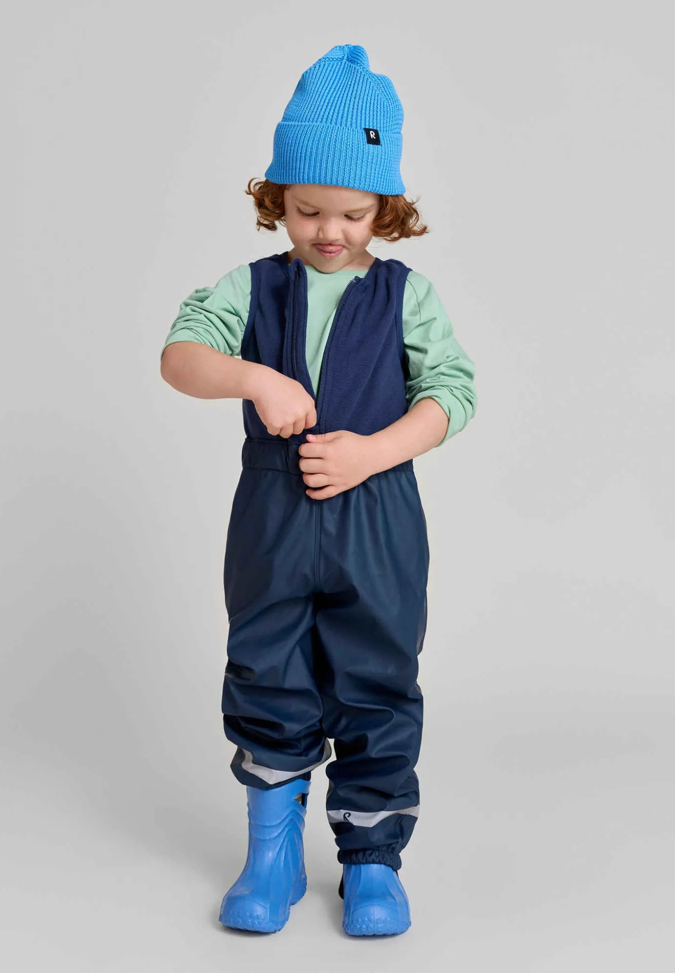 Fleece Lined Rain Bib - Loiske