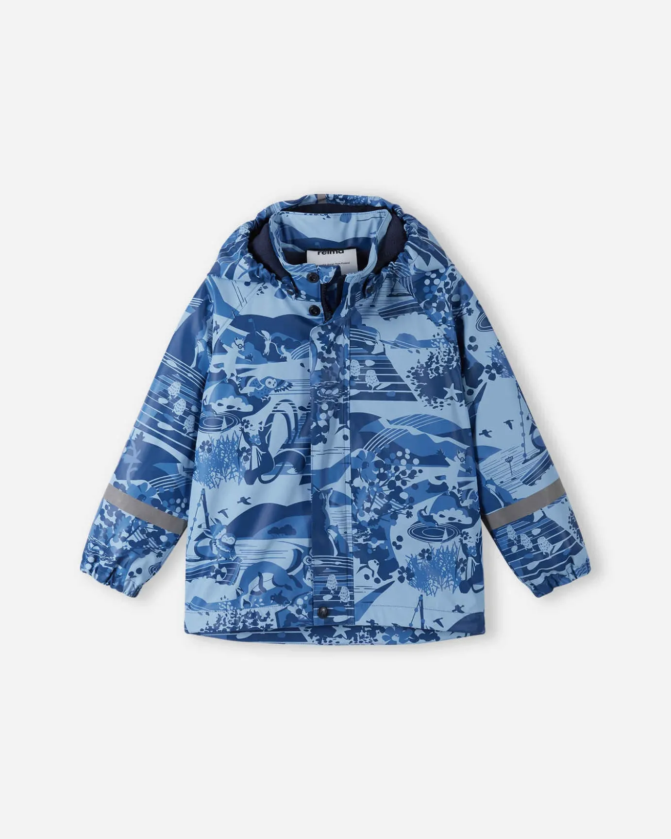 Fleece-Lined Rain Jacket - Koski
