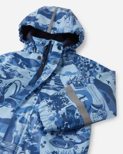 Fleece-Lined Rain Jacket - Koski