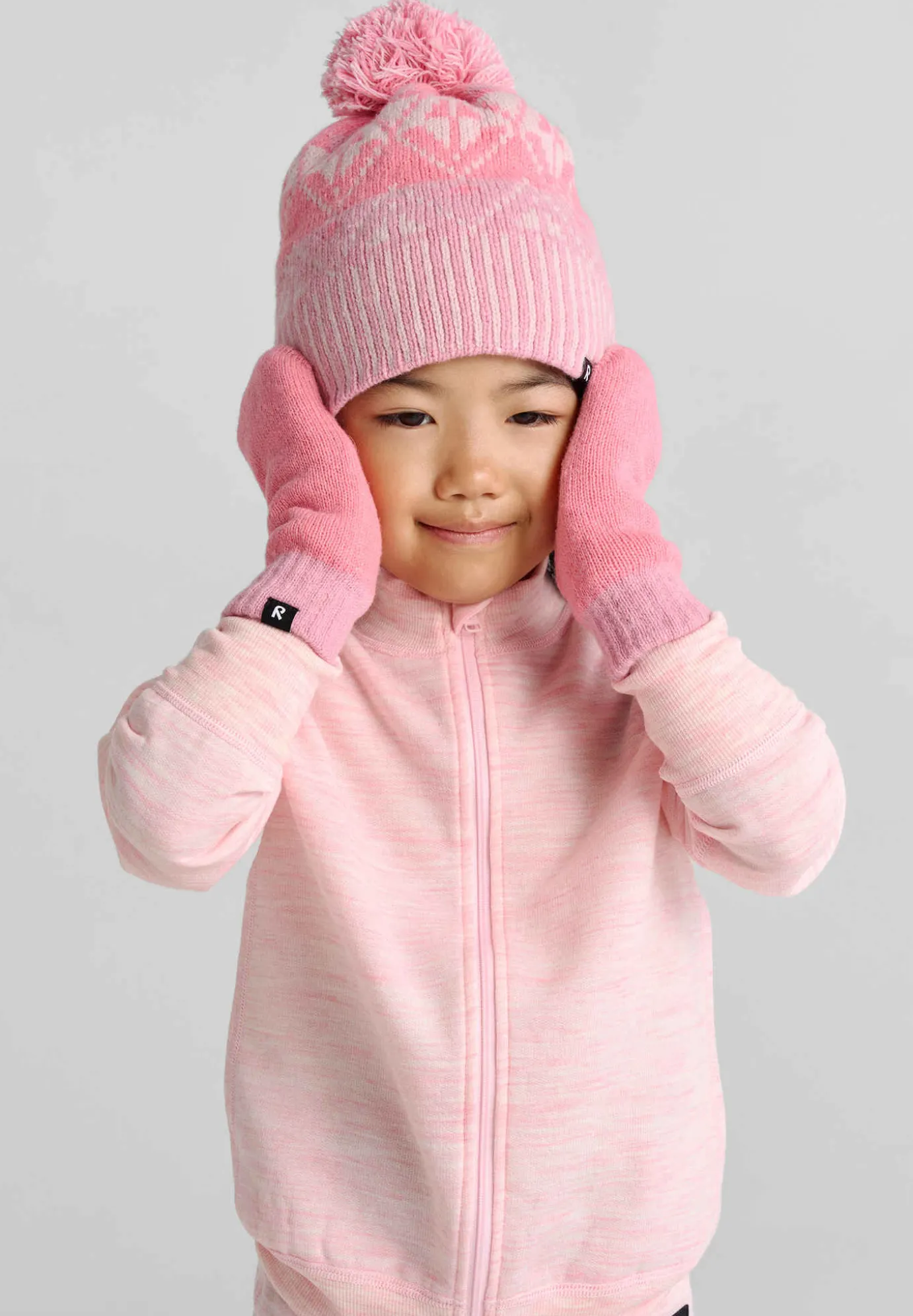 Lambswool Knitted Mittens - Luminen