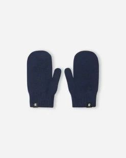 Merino Wool Blend Knit Mittens - Sumppu