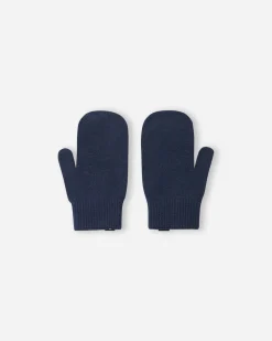 Merino Wool Blend Knit Mittens - Sumppu