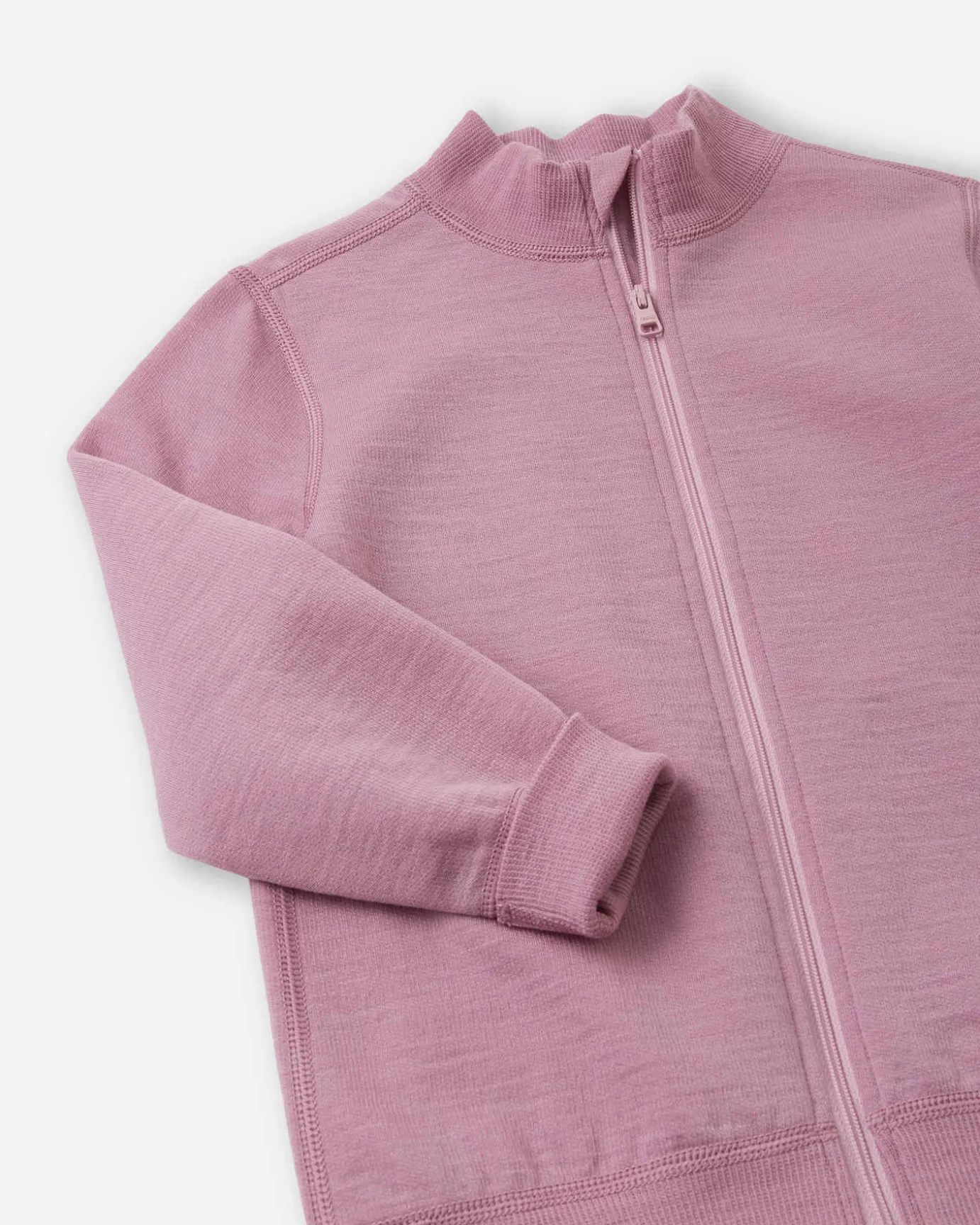 Merino Wool Full-Zip Sweater - Mahin