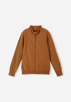 Merino Wool Full-Zip Sweater - Mahin