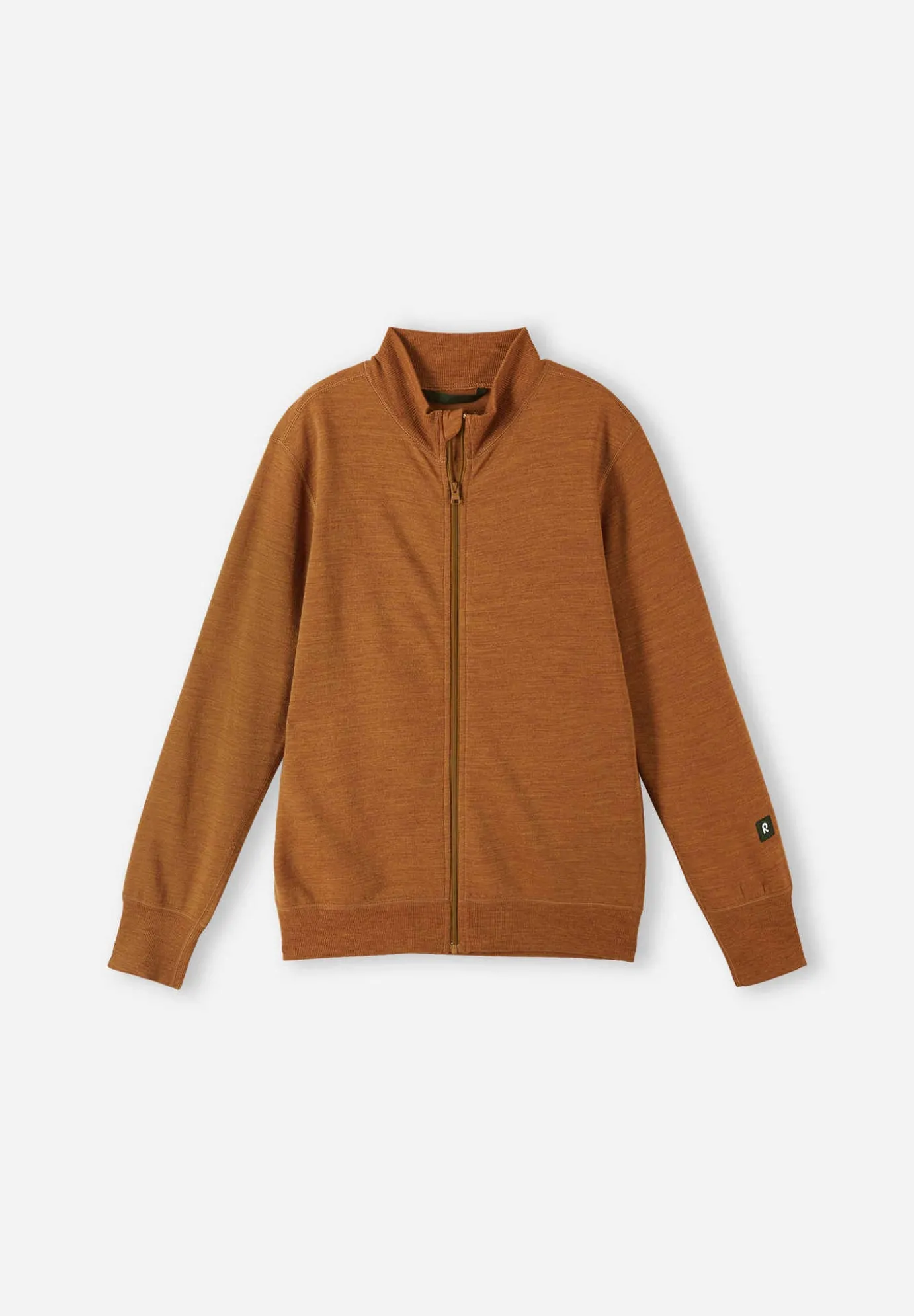 Merino Wool Full-Zip Sweater - Mahin