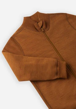 Merino Wool Full-Zip Sweater - Mahin