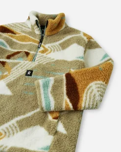 Sherpa Fleece Anorak Jacket - Turkikas