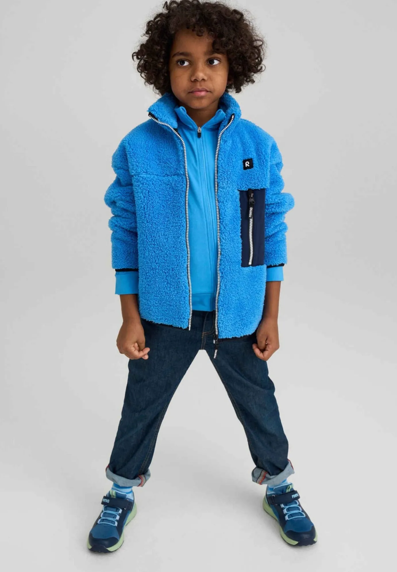 Sherpa Fleece Full-Zip Jacket - Turilas