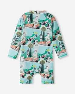 UPF 50+ Swimsuit - Moomin Sandig