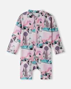 UPF 50+ Swimsuit - Moomin Sandig